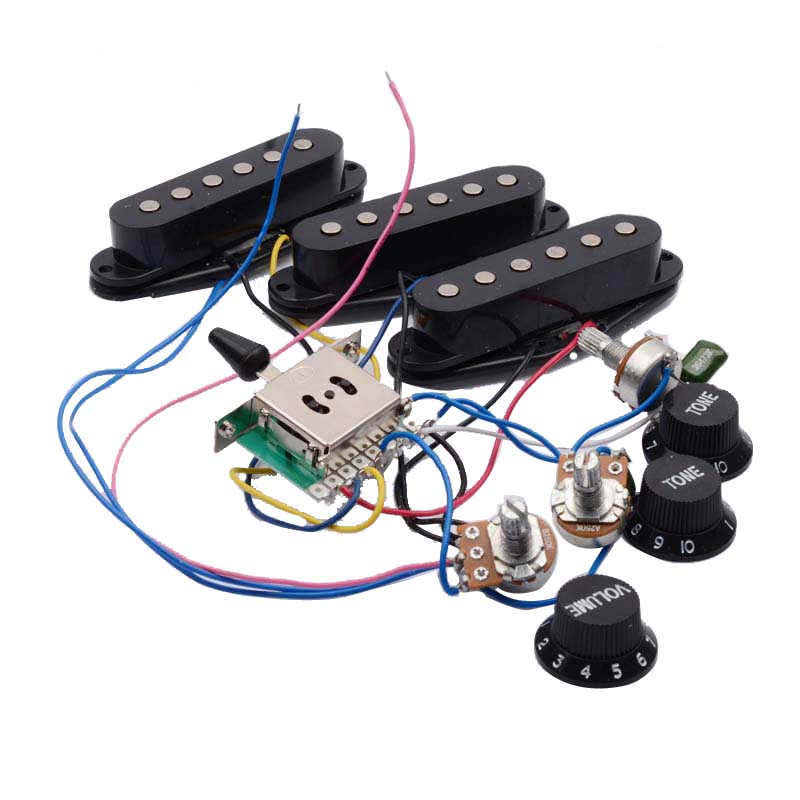 Diy Electric Guitar Electronics - Arnés de cableado de pastilla de