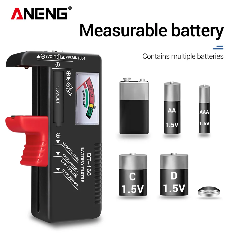 Diy Electronics Test Equipment - ANENG BT-168/BT-168D Probador de capacidad de