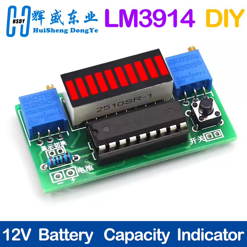 Diy Electronics Test Equipment - Módulo indicador de capacidad de batería