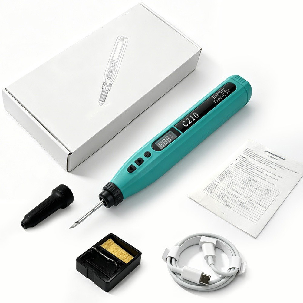 Diy Electronics Hobby - Juego de soldador USB digital inteligente,