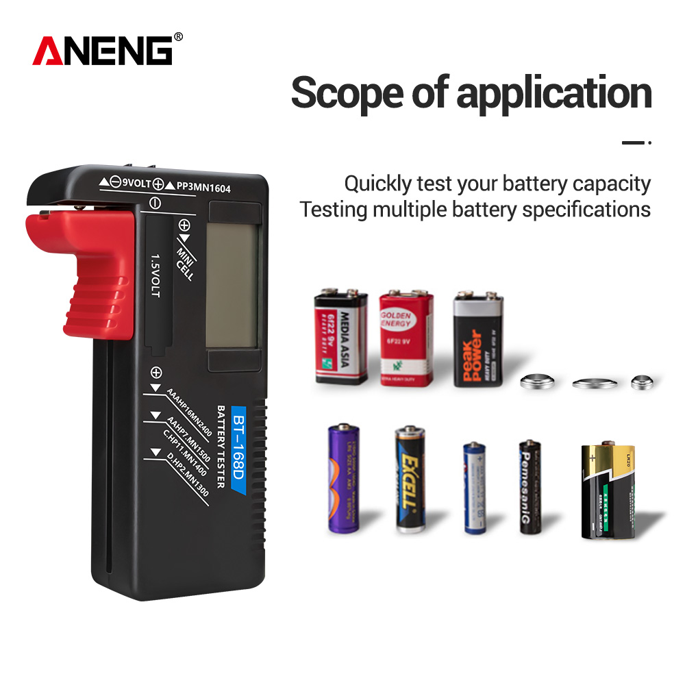 Diy Electronics Test Equipment - ANENG BT-168/ BT-168D Probador Digital de