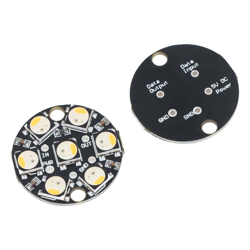 Useful Diy Electronics Projects - Módulo LED WS2812 de 7 Bits,
