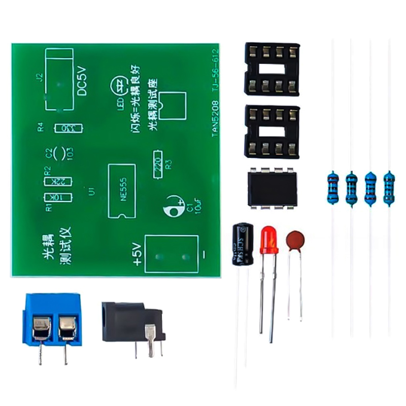 Diy Electronics Test Equipment - Kit de probador de optoacoplador, tablero