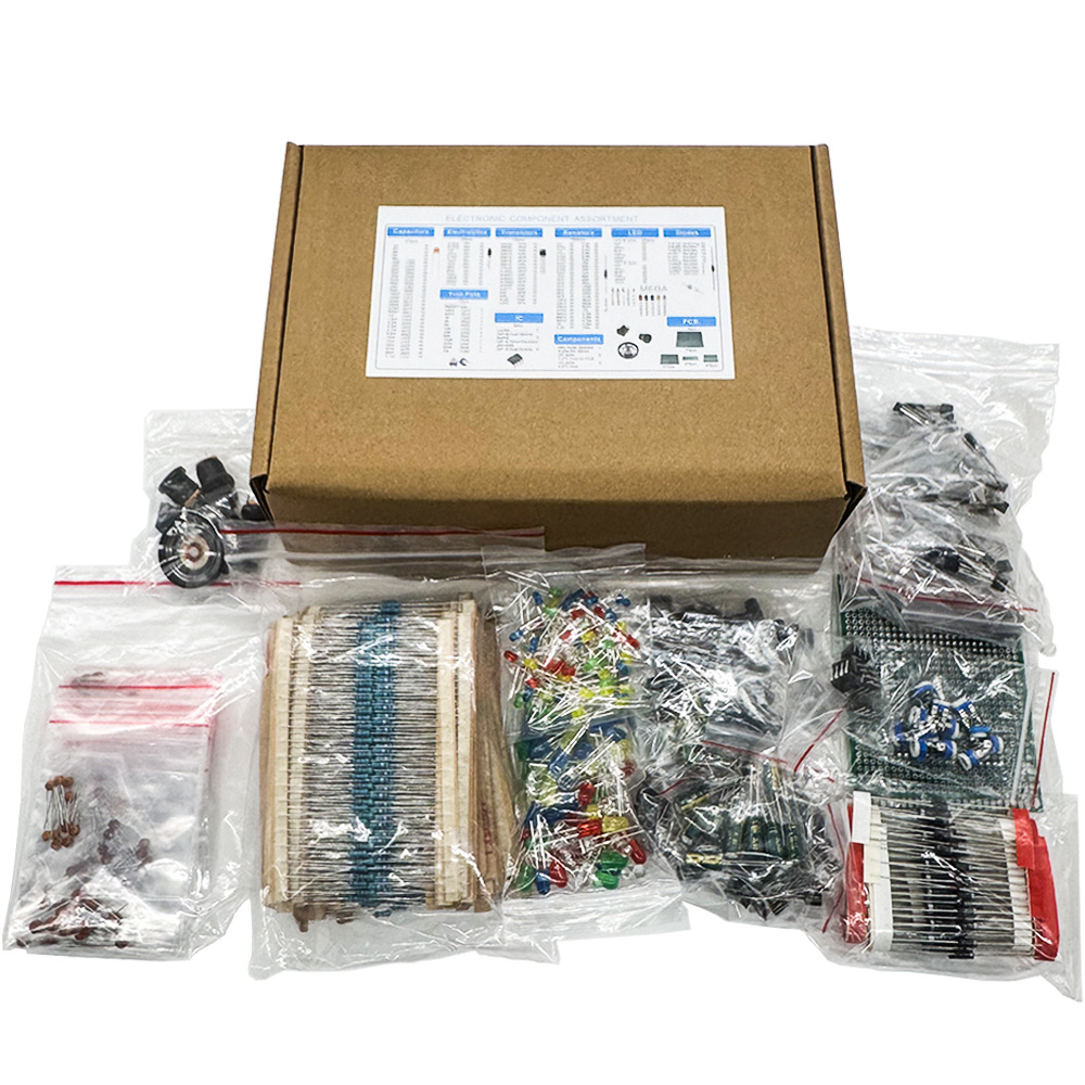 Diy Electronics Com - Kit de Componentes Electrónicos de 1900