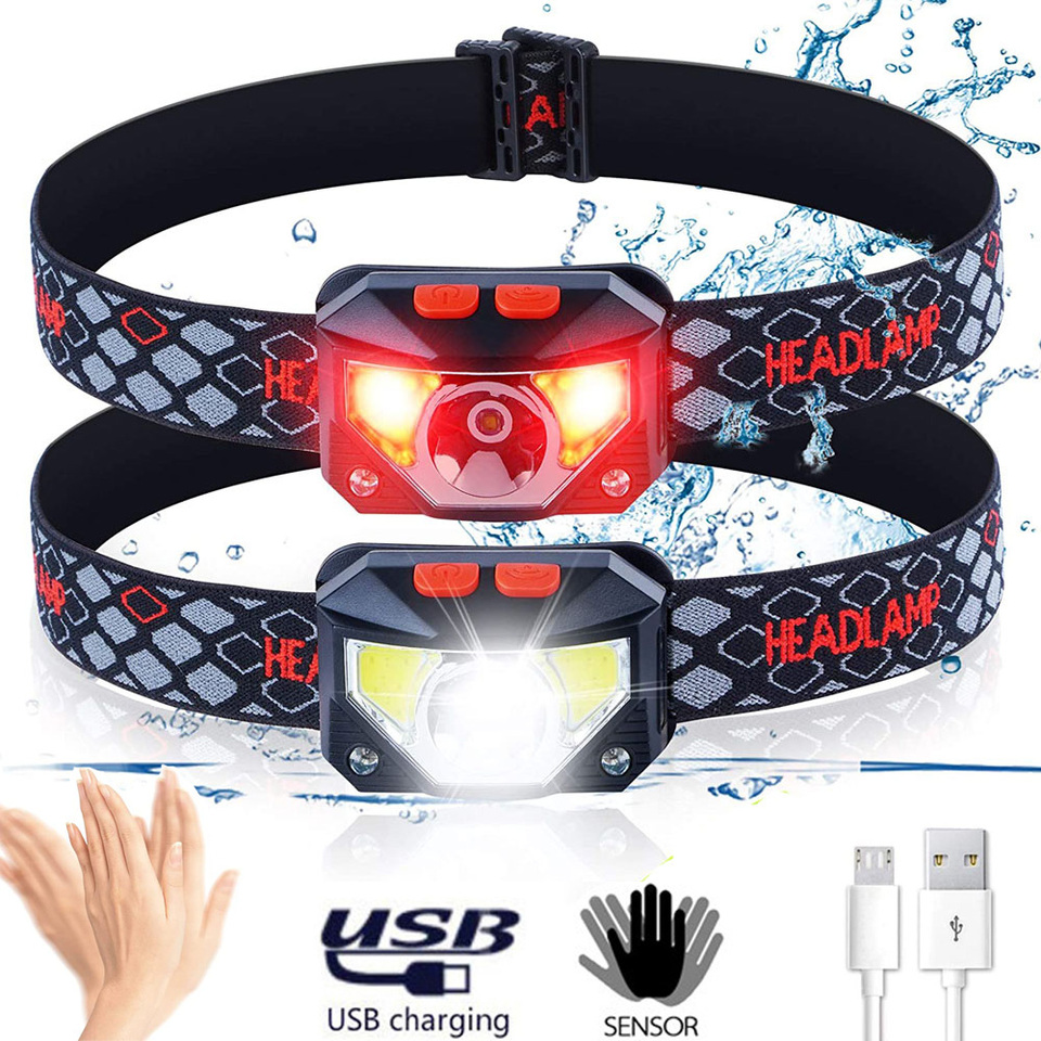 Ldr Light Sensor - Linterna frontal LED de 8 modos