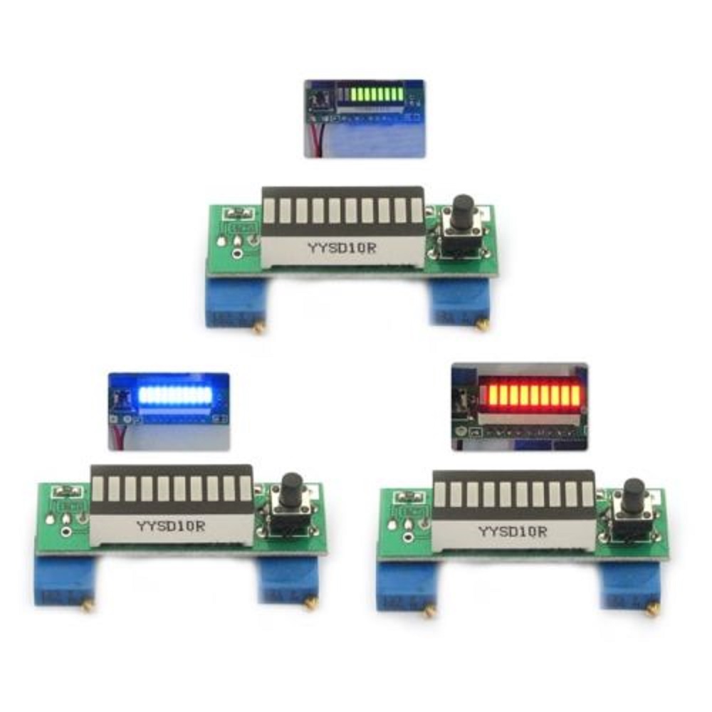 Diy Electronics Test Equipment - Módulo indicador de capacidad de batería