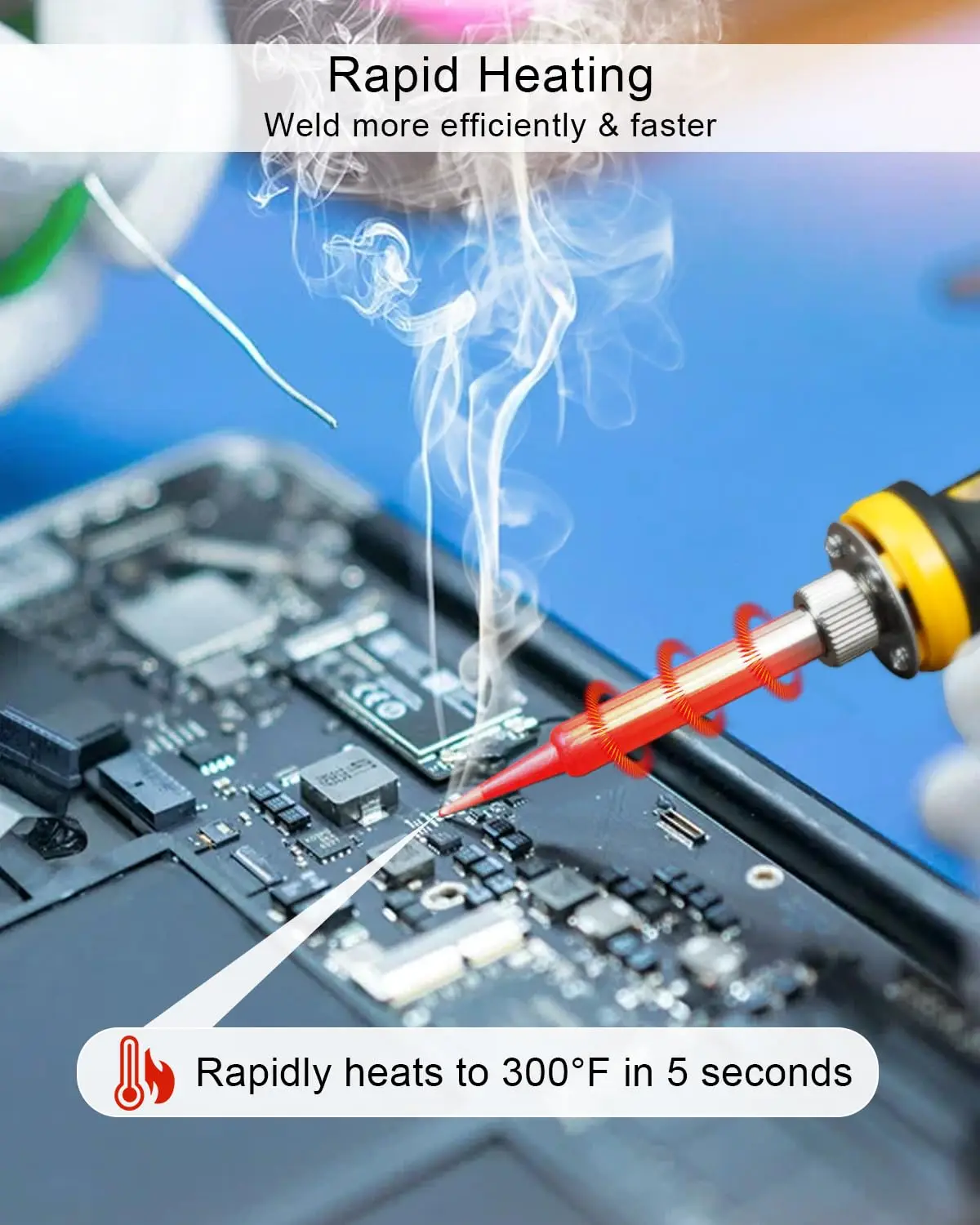 Kit de soldador portátil Compa - Diy Electronics Hobby reseña y precio