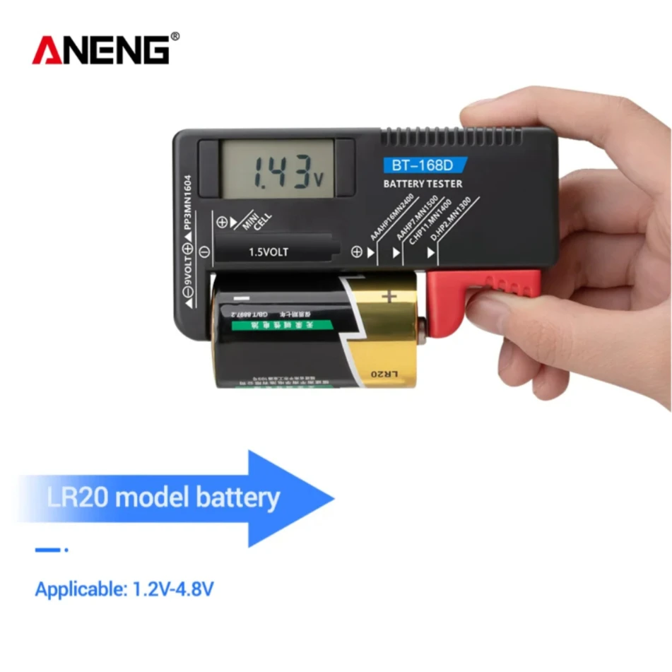 ANENG BT-168/ BT-168D Probador - Diy Electronics Test Equipment reseña y precio