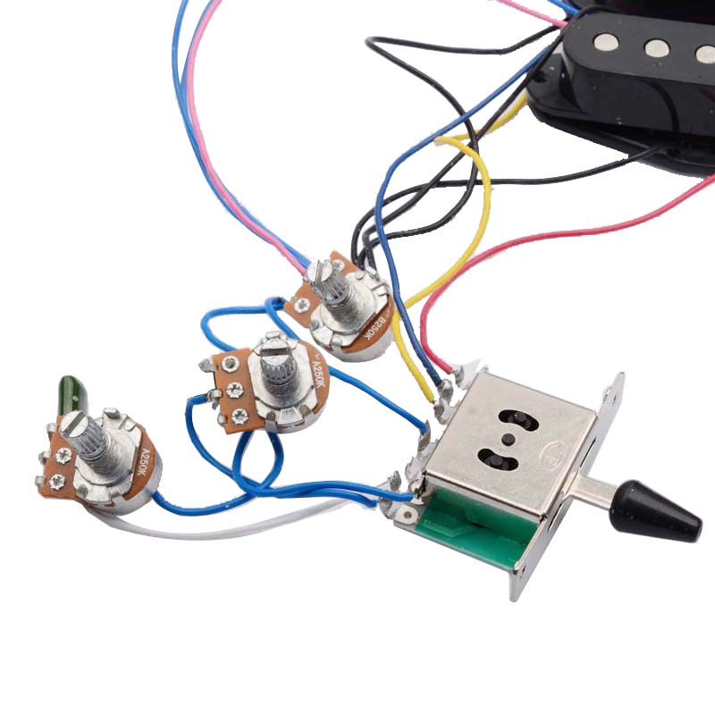 Arnés de cableado de pastilla  - Diy Electric Guitar Electronics reseña y precio