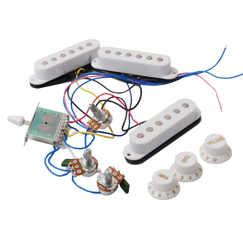 Arnés de cableado de pastilla  - Diy Electric Guitar Electronics reseña y precio