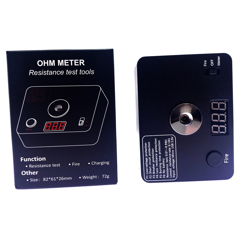 Medidor de Resistencia Digital - Diy Electronics Test Equipment reseña y precio