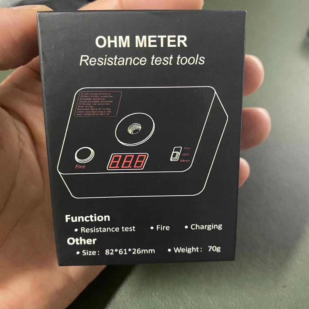Medidor de Resistencia Digital - Diy Electronics Test Equipment reseña y precio
