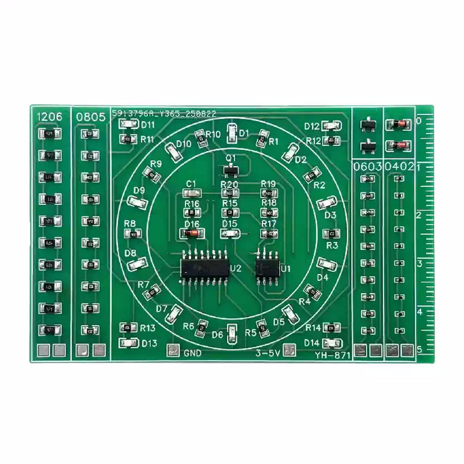 Kit de Luces LED CD4017, Placa - Hobby Diy Electronics Kit reseña y precio