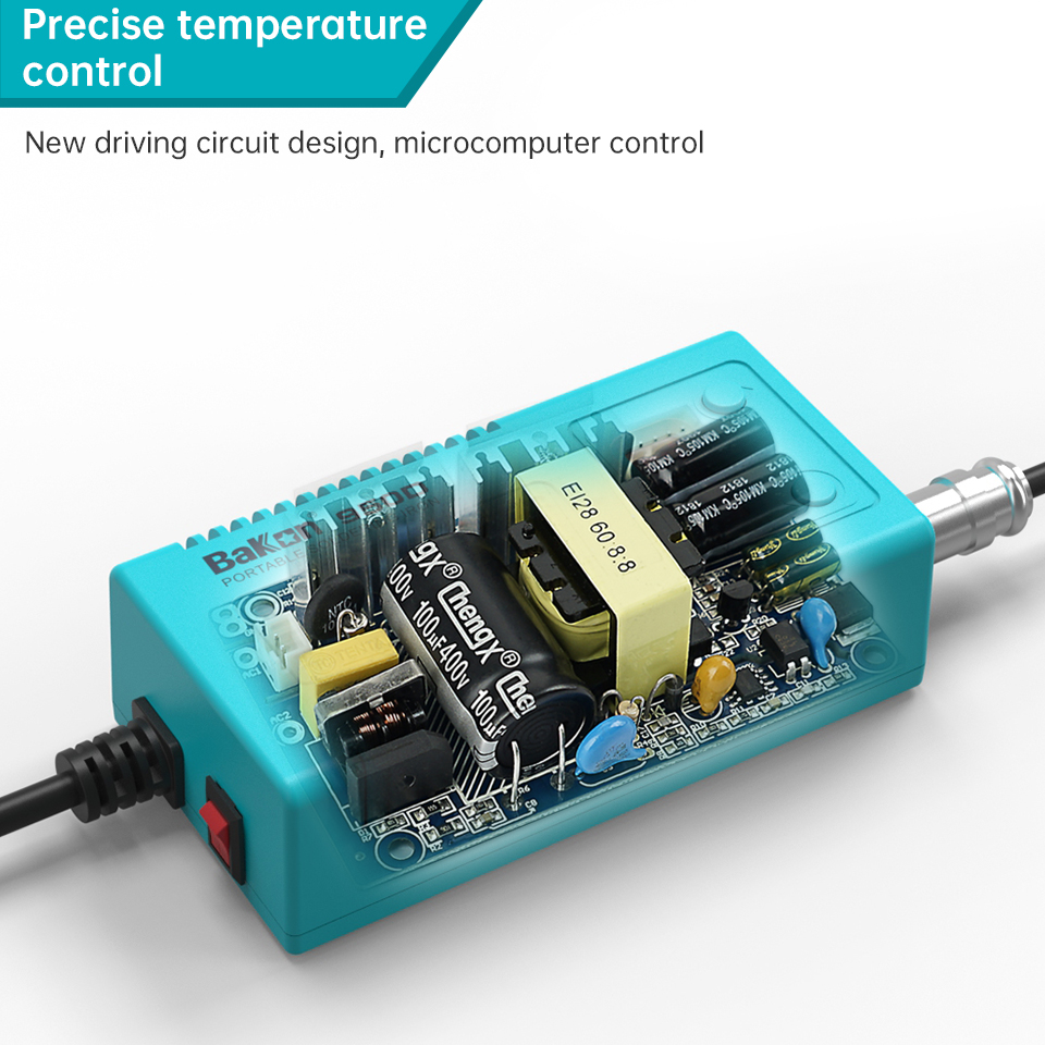 Estación de Soldadura Bakon BK - Diy Electronics Hobby reseña y precio