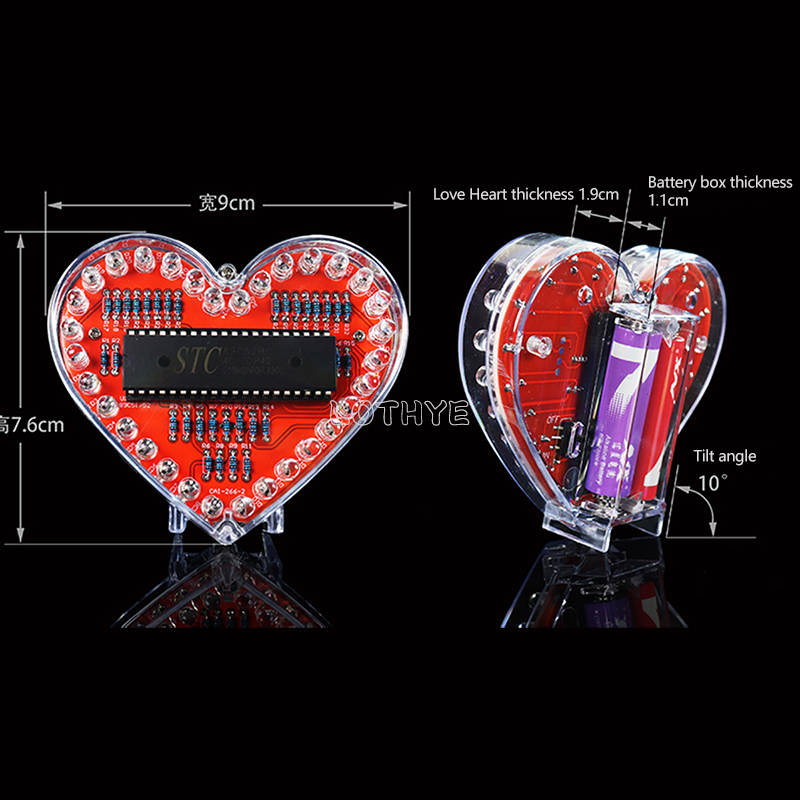 Kit de soldadura DIY en forma  - Diy Electronics Hobby reseña y precio