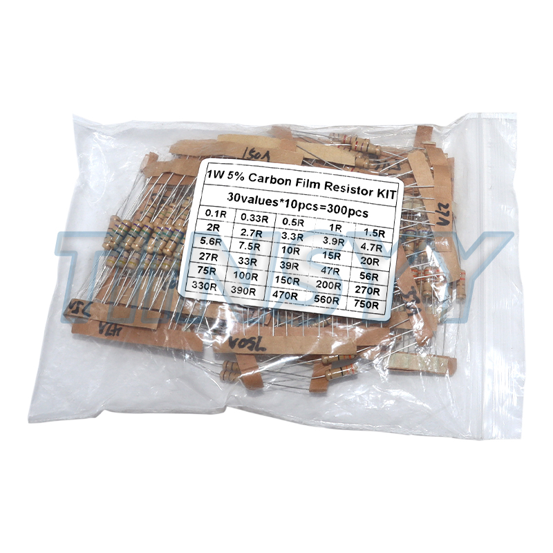 Kit de 300 Resistencias de Pel - Diy Electronics Com reseña y precio