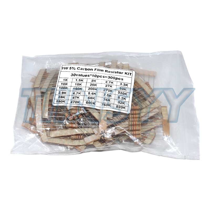 Kit de 300 Resistencias de Pel - Diy Electronics Com reseña y precio