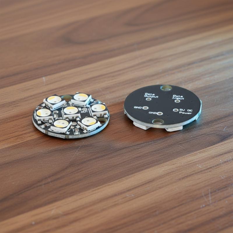 Módulo LED Circular WS2812 de  - Useful Diy Electronics Projects reseña y precio