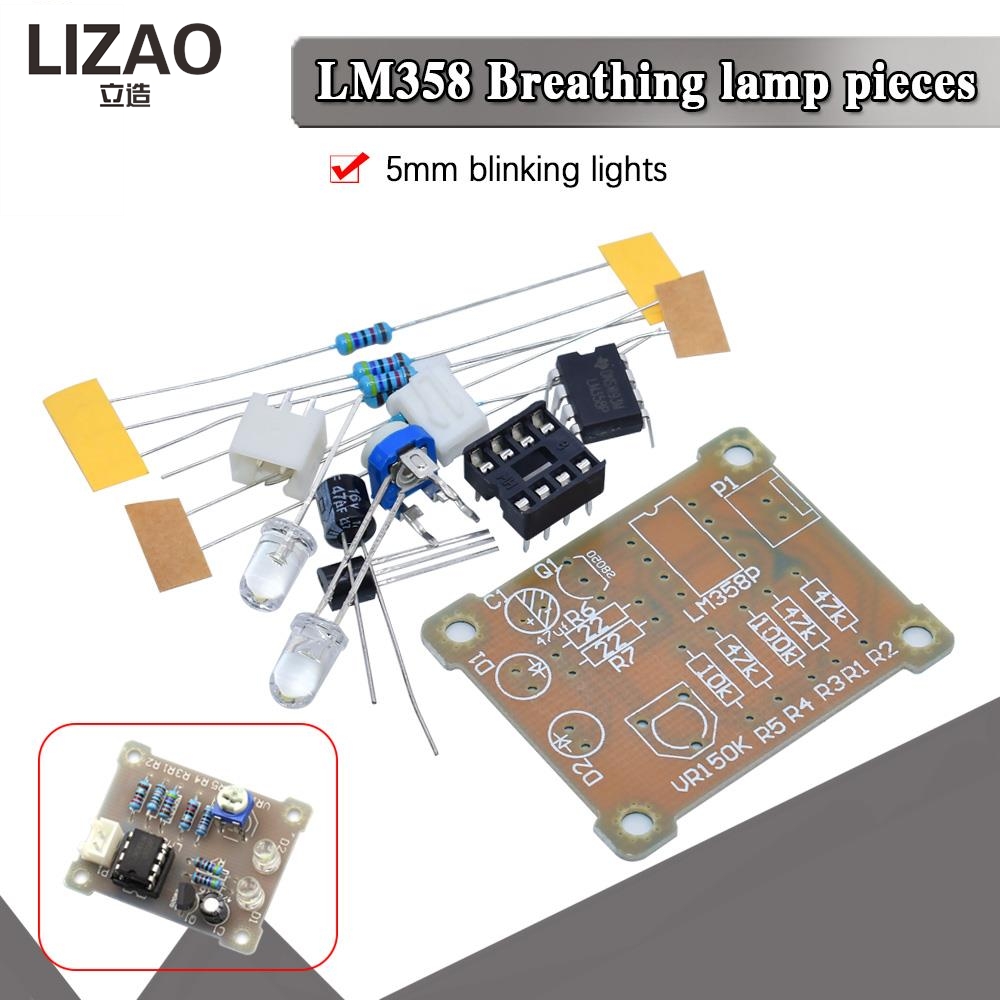 Kit de Luz LED Intermitente LI - Useful Diy Electronics Projects reseña y precio