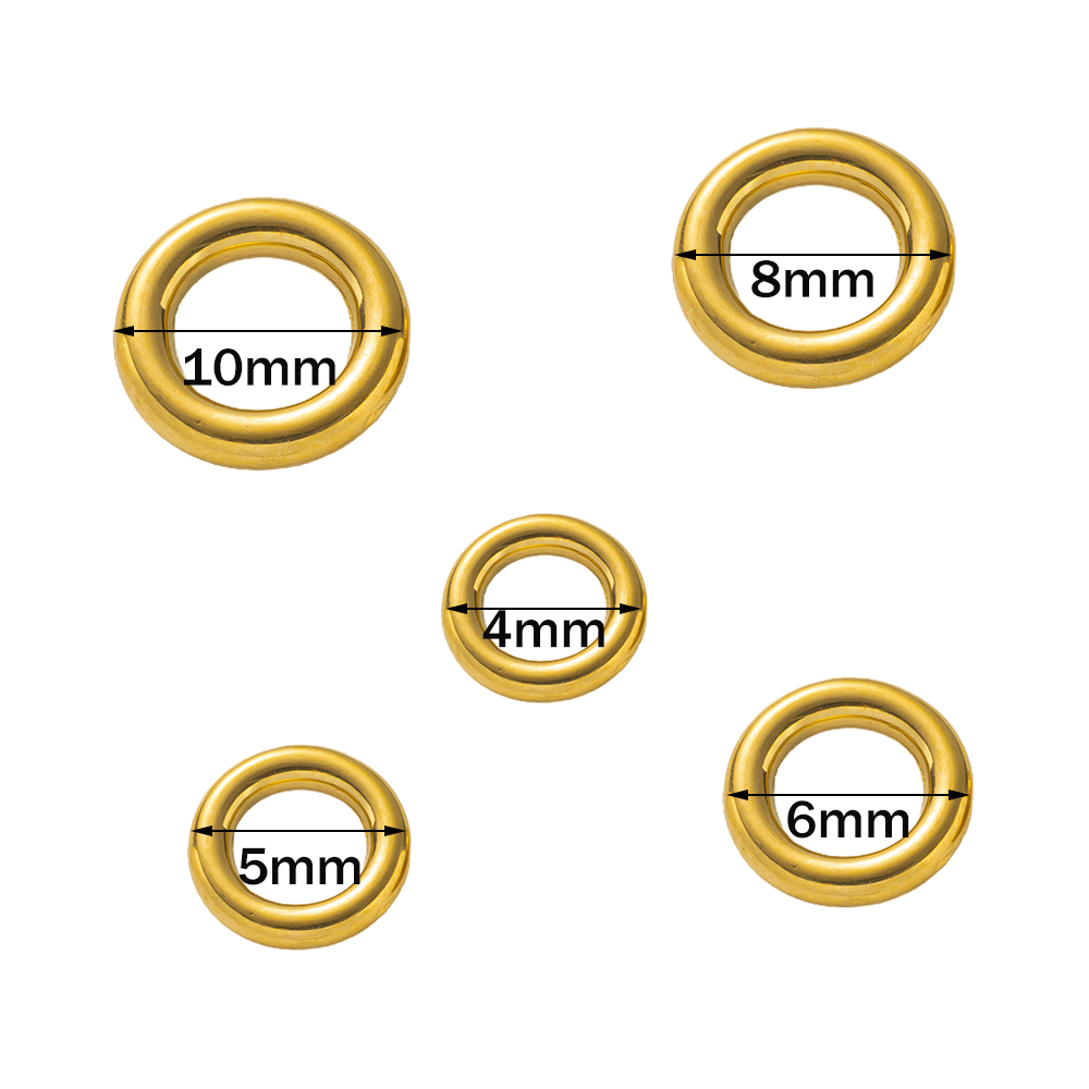 10 Uds. De anillo redondo dora - Diy Electronics Hobby reseña y precio