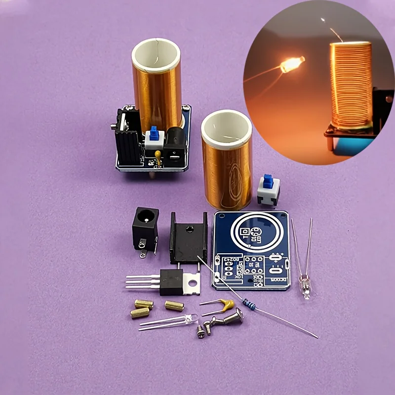 Mini Kit de bobina Tesla BD243 - Hobby Diy Electronics Kit reseña y precio