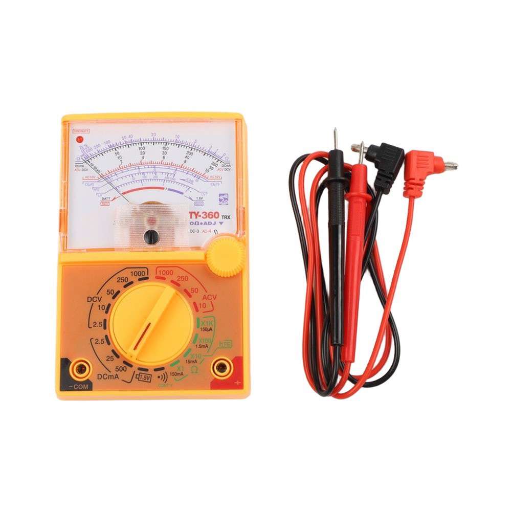 Multímetro Analógico YX-360TR, - Diy Analog Electronics reseña y precio