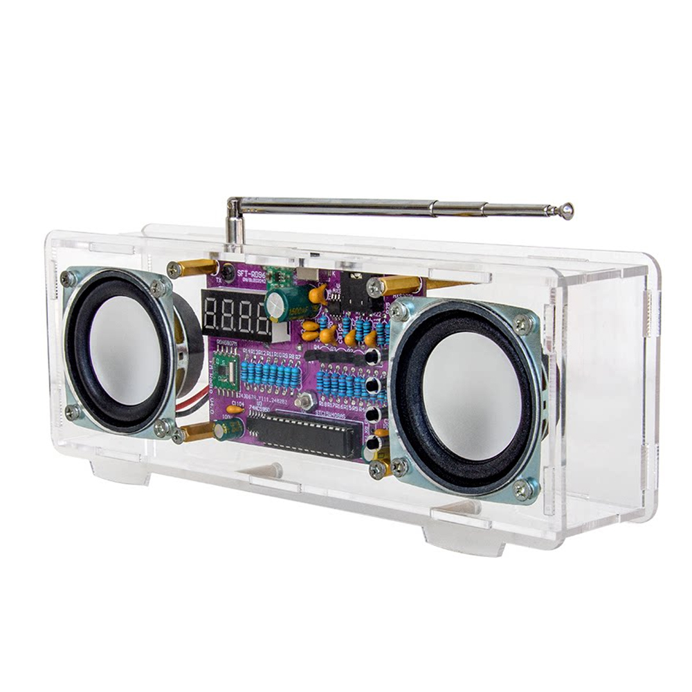 Kit Electrónico de Radio FM pa - Diy Electronics Youtube Channel reseña y precio