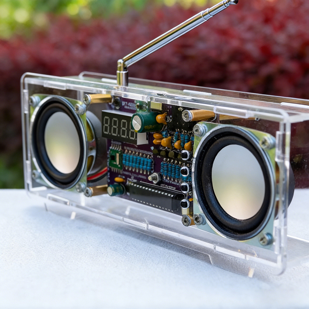 Kit Electrónico de Radio FM pa - Diy Electronics Youtube Channel reseña y precio
