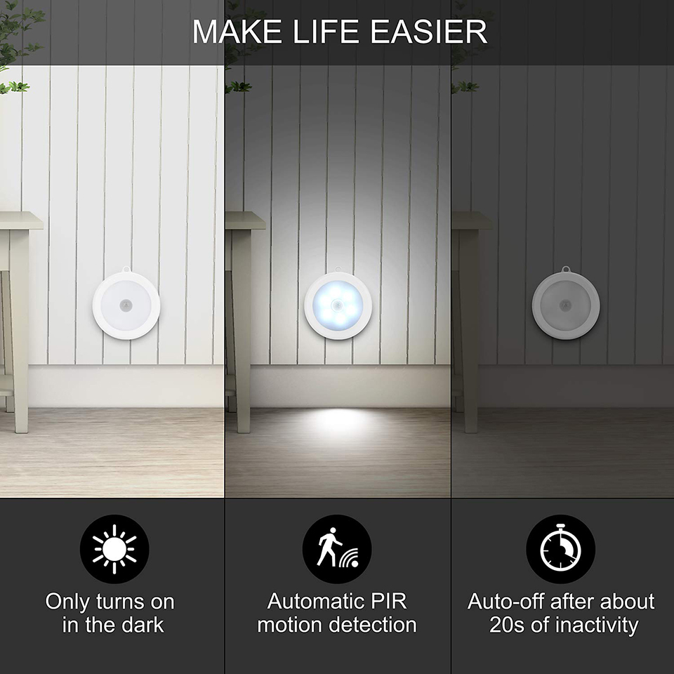 Luz LED nocturna con Sensor de - Ldr Light Sensor reseña y precio