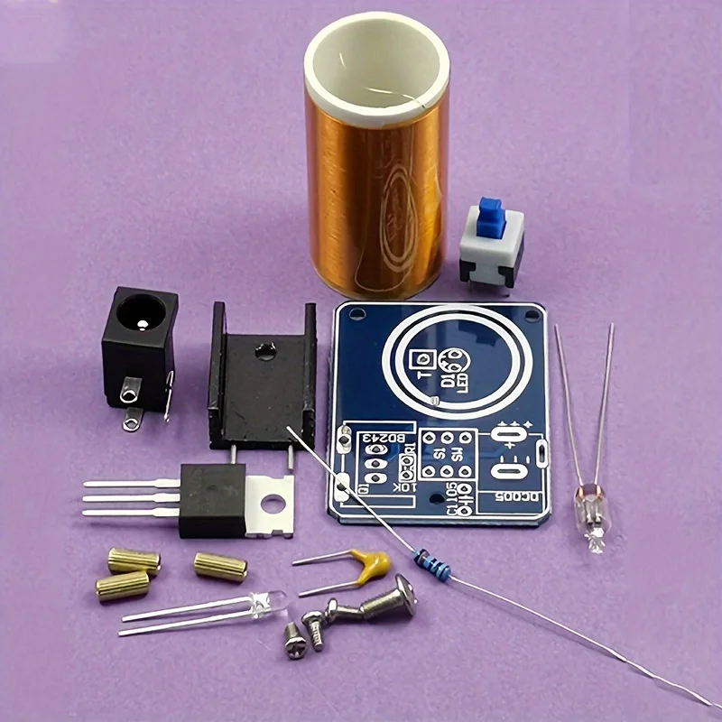 Mini kit de bobina Tesla, BD24 - Diy Lightsaber Electronics reseña y precio