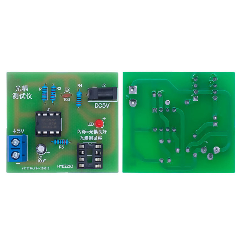 Kit de probador de optoacoplad - Diy Electronics Test Equipment reseña y precio