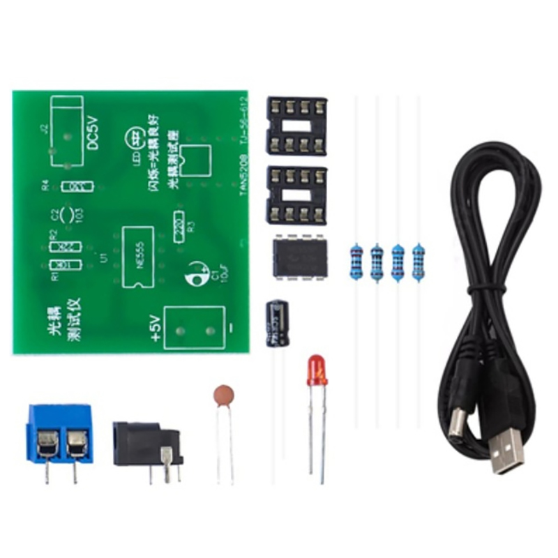 Kit de probador de optoacoplad - Diy Electronics Test Equipment reseña y precio