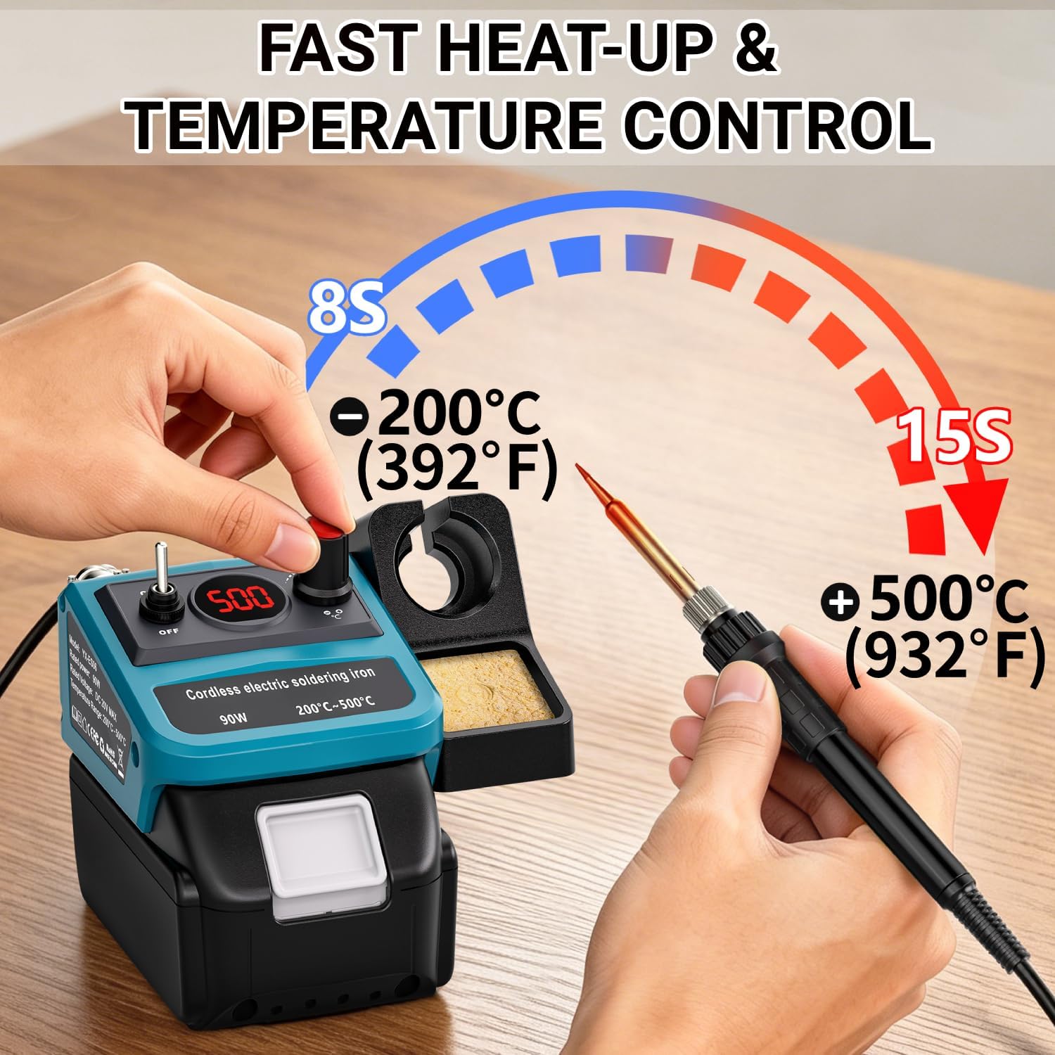 Kit de Soldador Inalámbrico Di - Diy Electronics Hobby reseña y precio