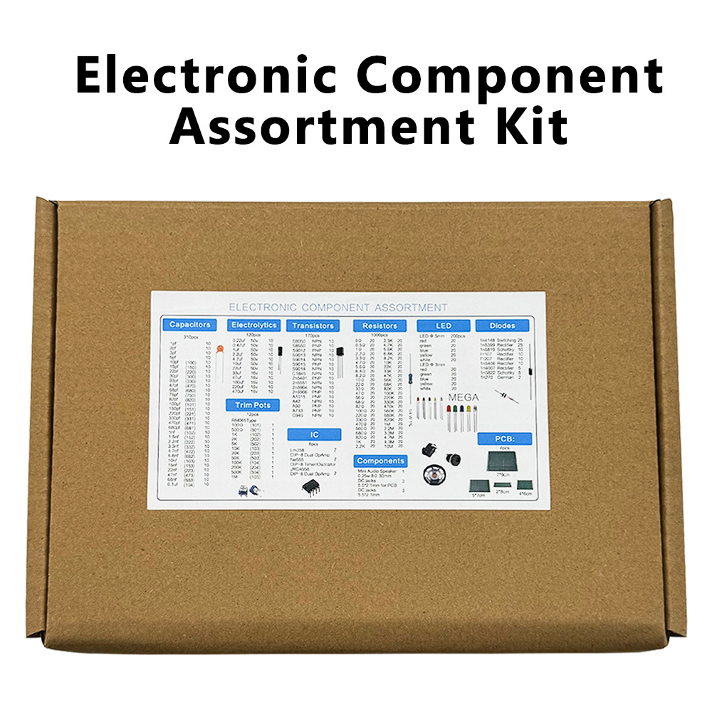 Kit de Componentes Electrónico - Diy Electronics Com reseña y precio