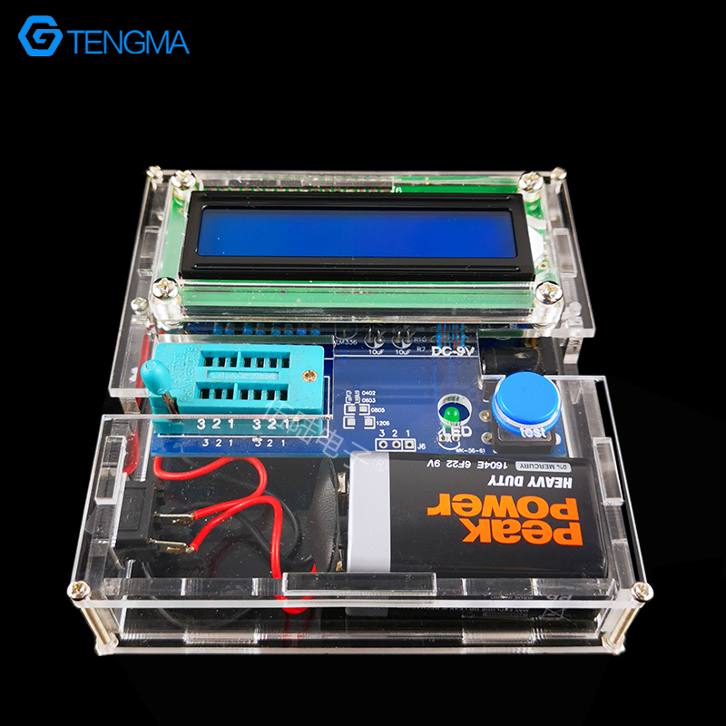 Kit de probador de transistore - Diy Electronics Test Equipment reseña y precio