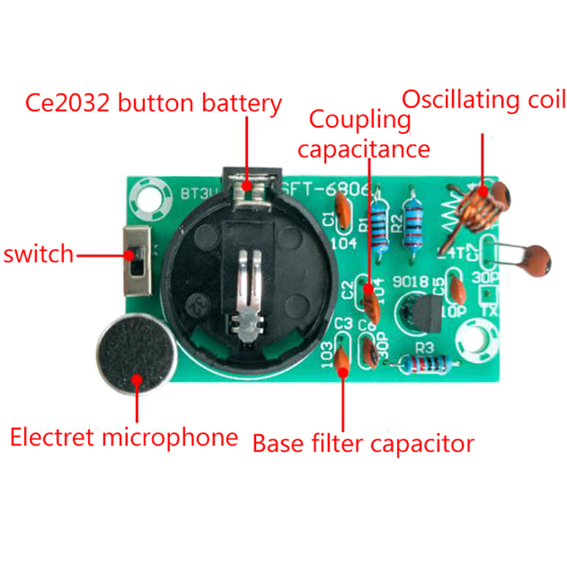 * * Kit de Transmisor de Radio - Diy Electronics Hobby reseña y precio