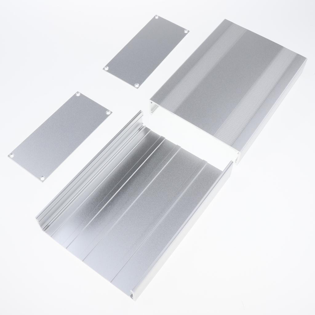 Caja de Aluminio Plateada para - Useful Diy Electronics Projects reseña y precio