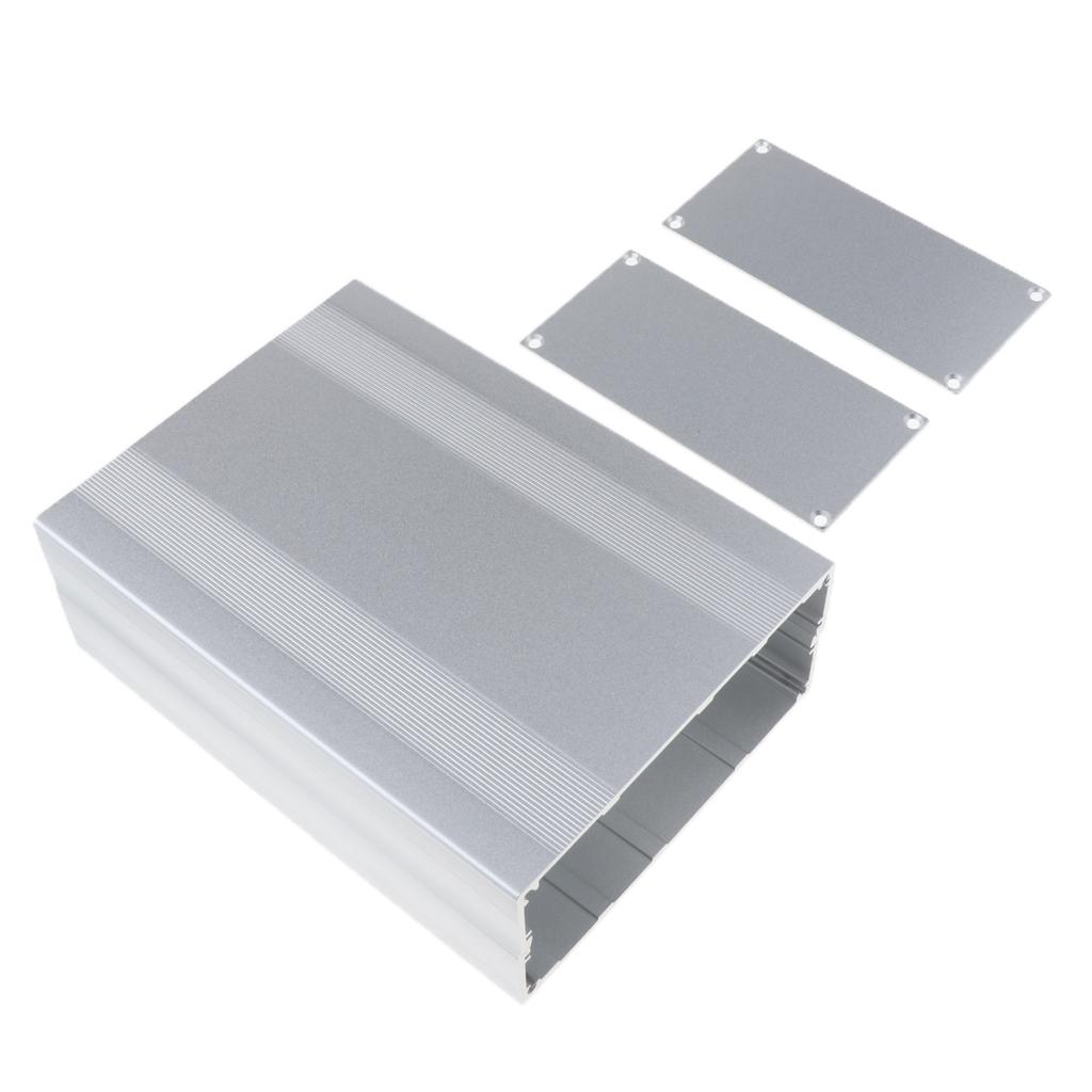 Caja de Aluminio Plateada para - Useful Diy Electronics Projects reseña y precio