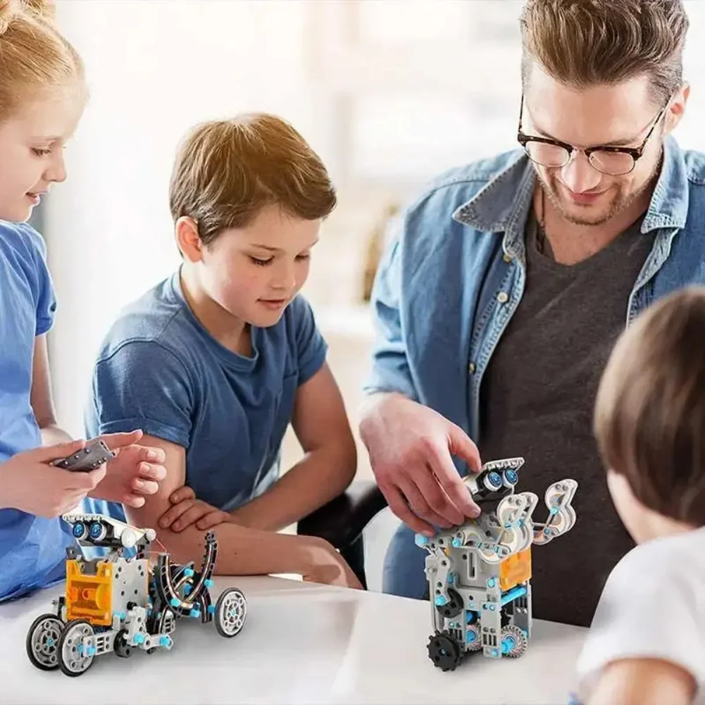 Kit de ciencia Robot con energ - Diy Electronics Hobby reseña y precio